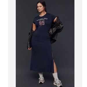 Ready Set Go Quarter-Zip
Tee Shirt Maxi Dress
NWT
Daily Practice/ Anthropologie